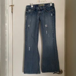 BKE low rise flare jeans